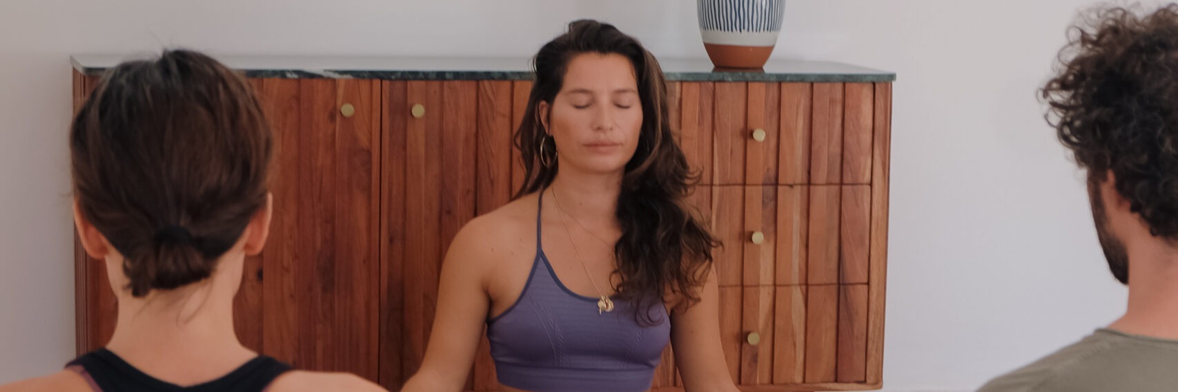 Yoga Group Class by Blandine Duverger, Lisbon, Portugal