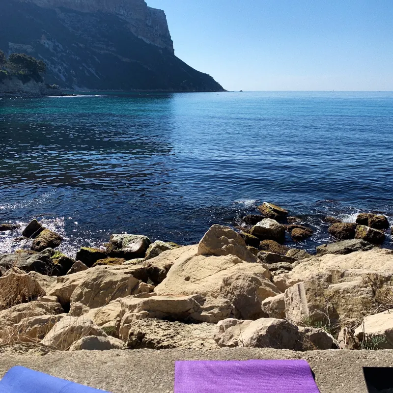 Camille Guikas, Breathing Meditation, Cassis, France